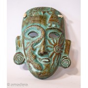 Masque mexicain terre cuite