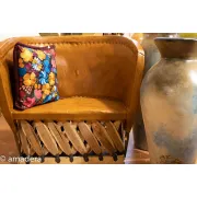 Fauteuil lounge meuble mexicain