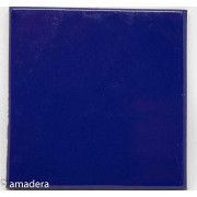 Petits azulejos C543 - Bleu cobalt