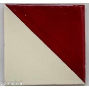 Carrelage azulejos Harlequin Rouge