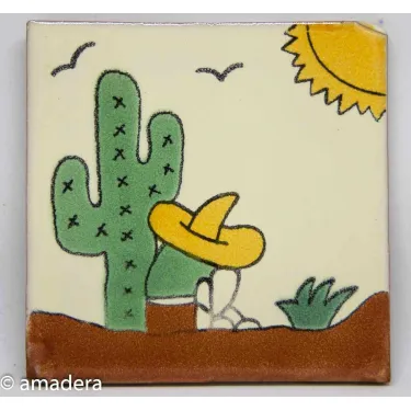 Petit azulejos mexicain