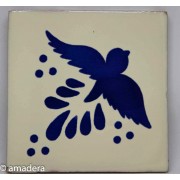 Cabochon azulejos mexicain