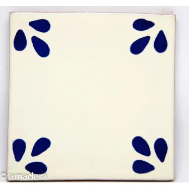 Cabochon azulejos décoré