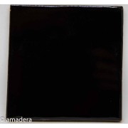 azulejos carrelage unis noir