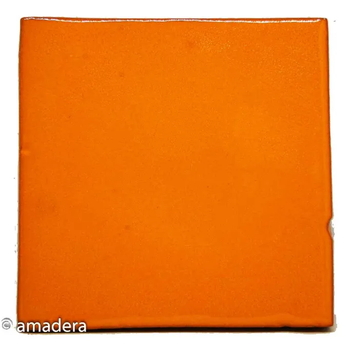 azulejos carrelage mexicain orange