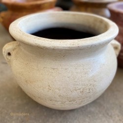 Poterie en terre cuite Blanche 