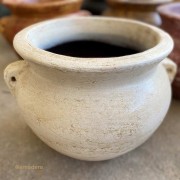 Poterie en terre cuite Blanche 