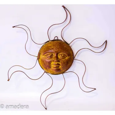 Soleil décoration murale