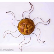 Soleil décoration murale
