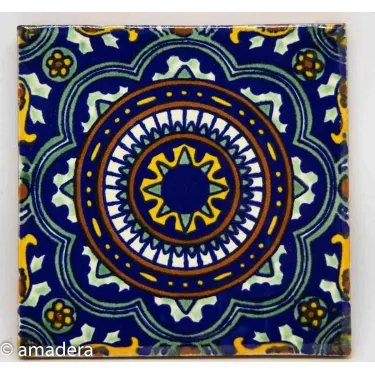 Azulejos mexicain émaillé