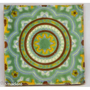 carrelage mural mexicain azulejos