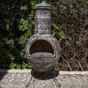 Brasero barbecue - Modèle PIEDRA Noir oxydé