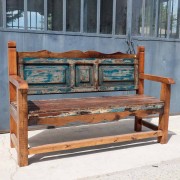 Grand banc bois recyclé