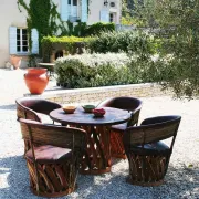 Mobilier de jardin mexicain