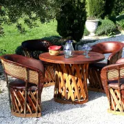 Salon de jardin mexicain Equipal