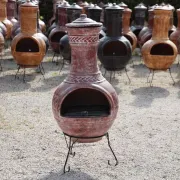 Brasero mexicain cheminee de jardin