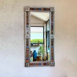 Grand miroir rectangulaire