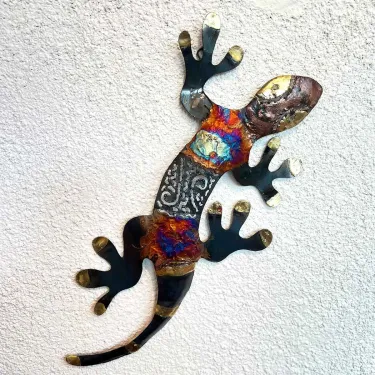Décoration murale salamandre