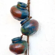 Suspension pot terre cuite