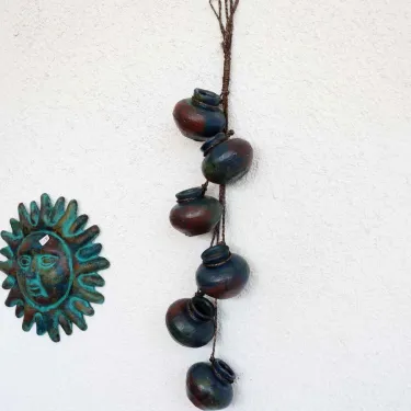 Suspension pots terre cuite
