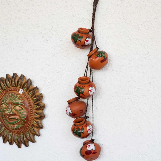 Pots terre cuite suspensions