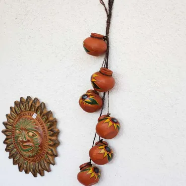Suspension de petits pots déco