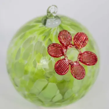 boule déco en verre