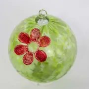 boule déco en verre soliflore