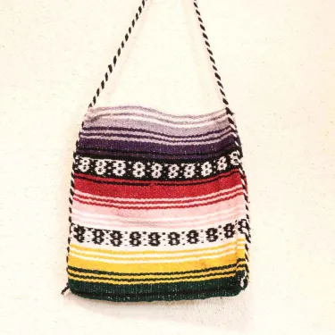 Sac en bandoulière artisanat mexicain