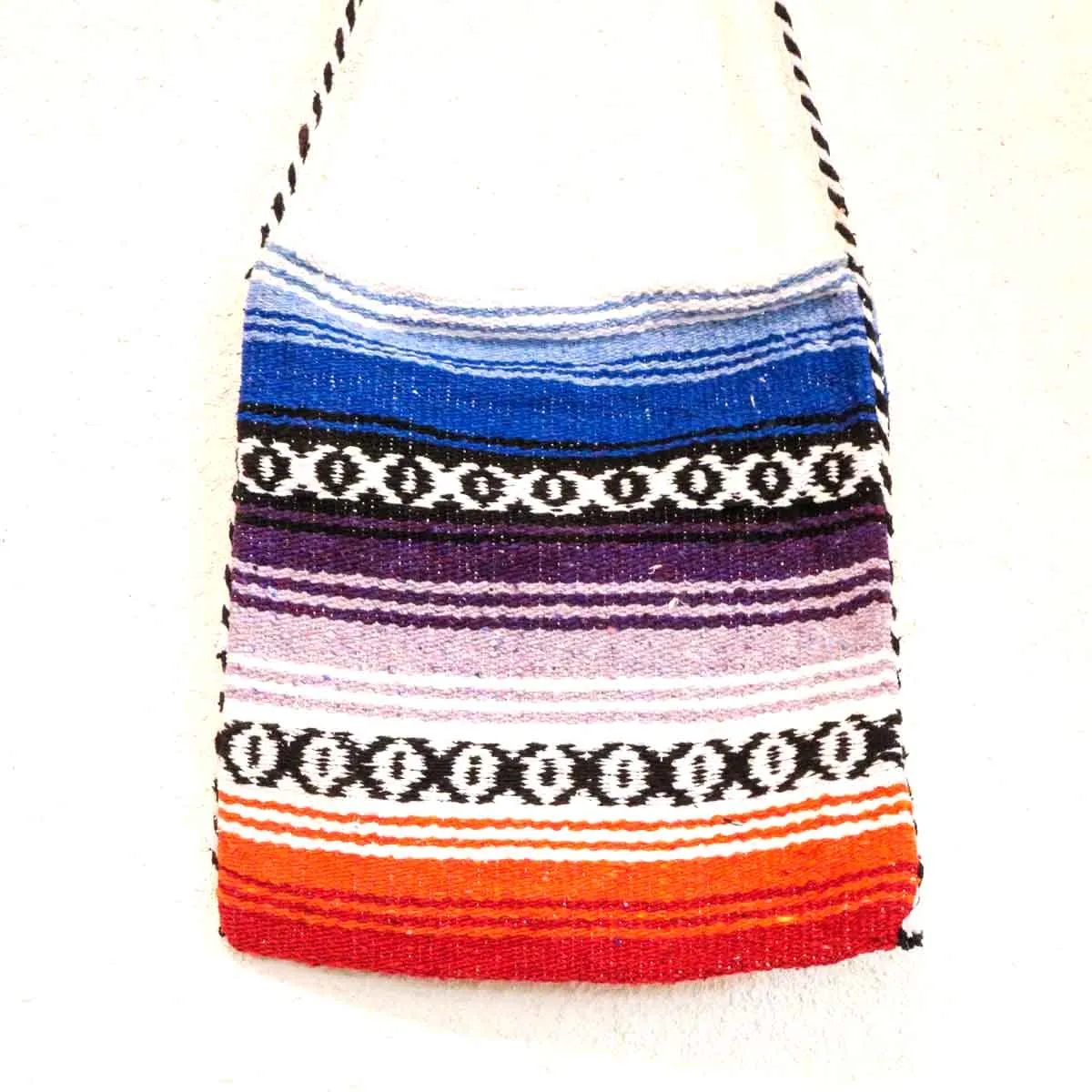 Sac de plage coloré en bandoulière