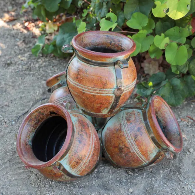 poterie de jardin en terre cuite