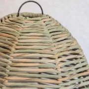 luminaire fibre naturelle