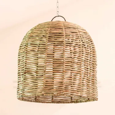Lustre naturel suspension végétale