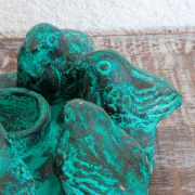 Mangeoires terre cuite pour les oiseaux