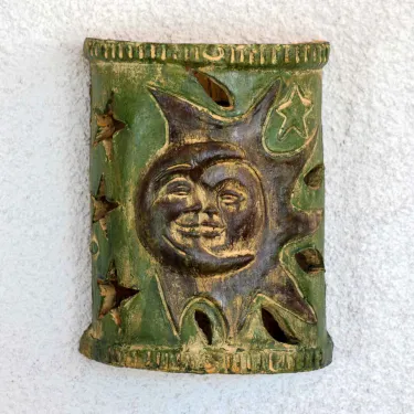 Applique murale en terre cuite pour déco intérieure et extérieure