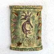 Applique en terre cuite artisanat mexicain