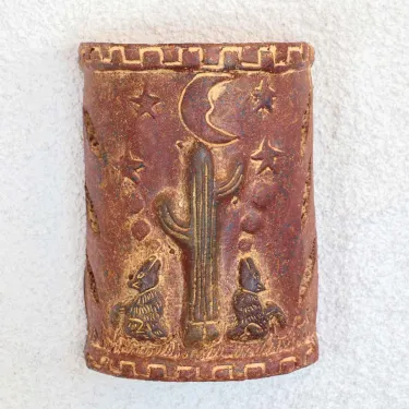Applique murale en terre cuite - Artisanat mexicain