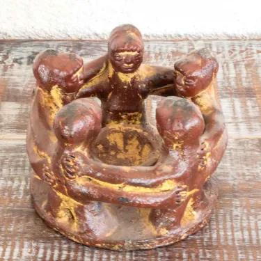 Petit bougeoir artisanat mexicain