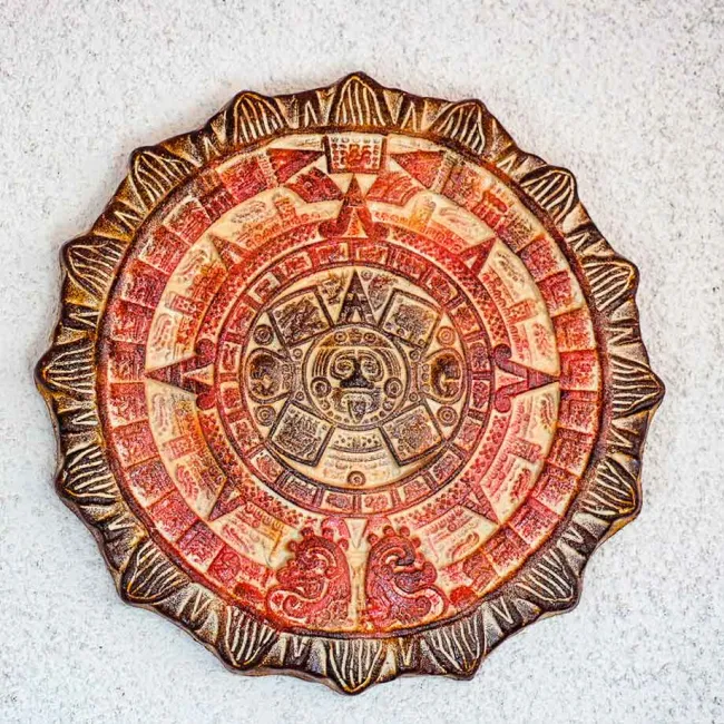 Calendrier Maya pour décoration murale