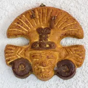 Masque mexicain déco murale originale