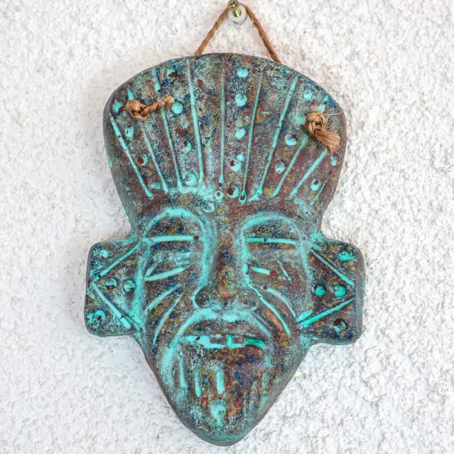 Déco murale terre cuite en intérieur et extérieur
