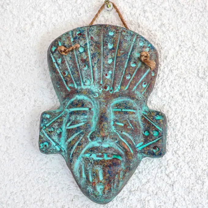 Déco murale terre cuite en intérieur et extérieur
