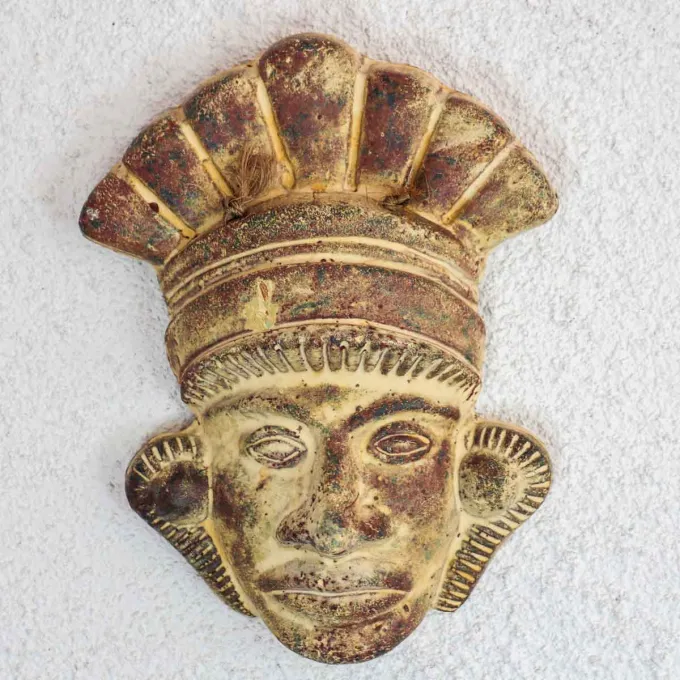 Grands masques mexicains pour décoration murale