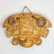 Grand masque mexicain décoration murale
