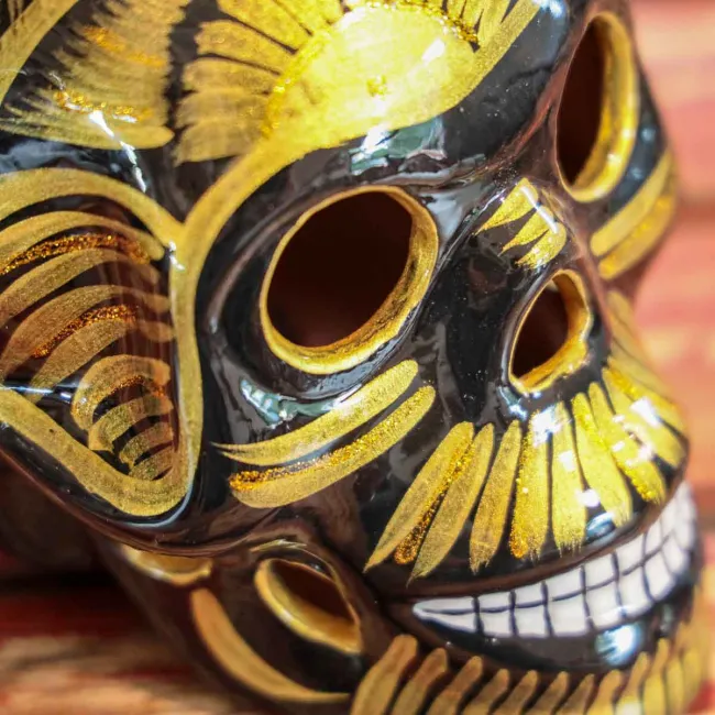 Crane céramique mexicain artisanat du Mexique