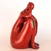 Statues modernes de femmes en terre cuite déco maison