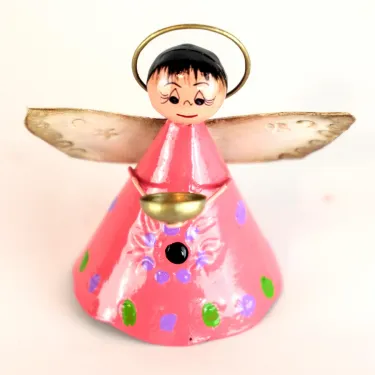 Petits anges colorés à suspendre décoration de noël