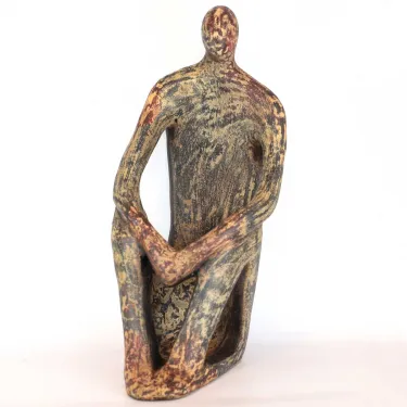 Statue déco moderne en terre cuite déco maison