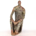 Statue déco moderne en terre cuite déco maison