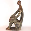 Grande statue moderne en terre cuite déco de la maison